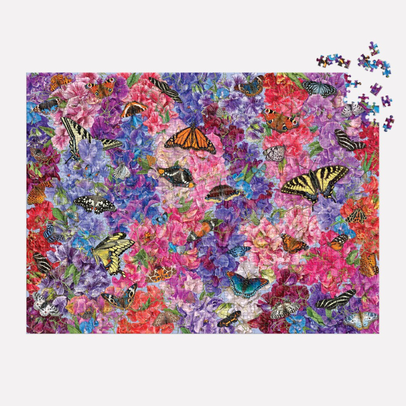 Пазл Troy Litten Butterflies in the Sweet Peas 1000 Piece Puzzle зображення 3