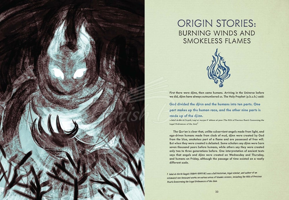 Книга Djinnology: An Illuminated Compendium of Spirits and Stories from the Muslim World зображення 13