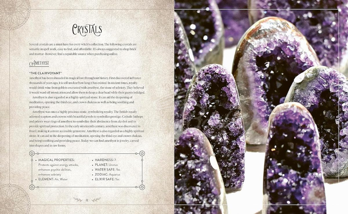 Книга The Witch's Complete Guide to Crystals изображение 3