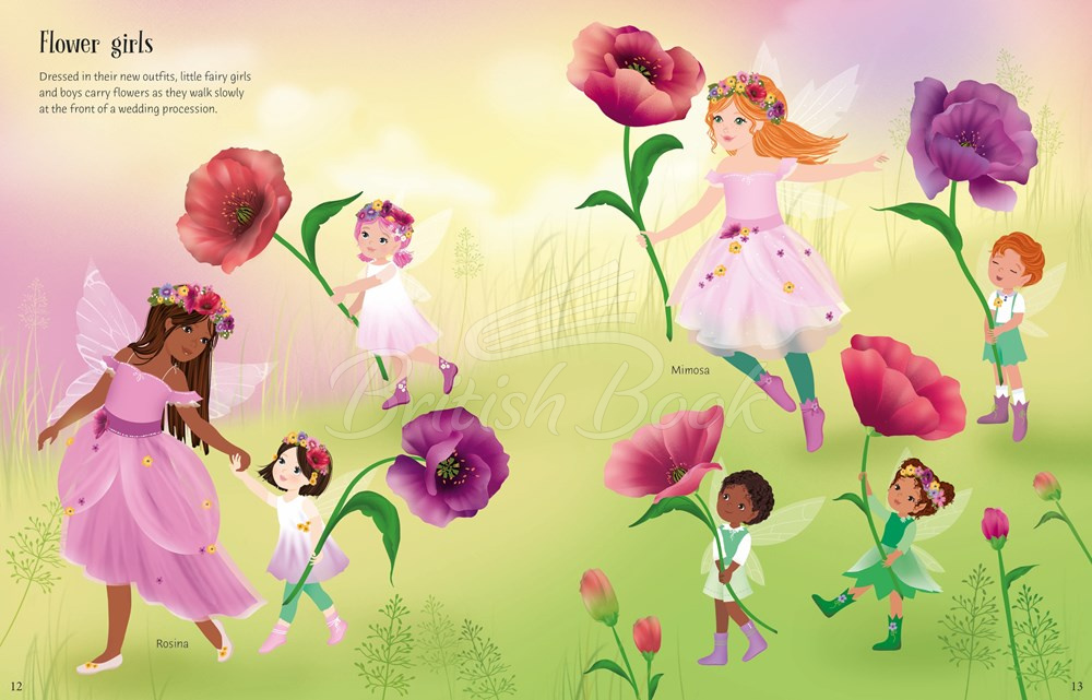 Книга Sticker Dolly Dressing: Fairy Weddings изображение 3