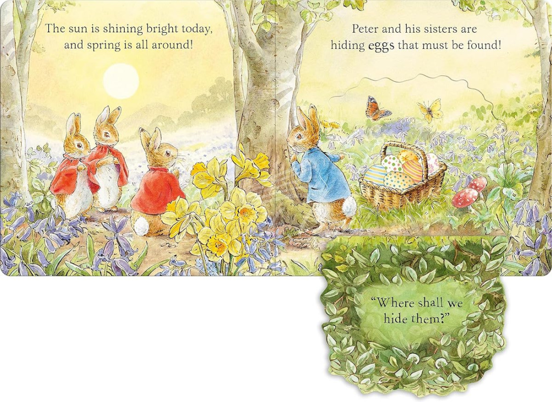 Книга Peter Rabbit: Easter Fun (A Lift the Flap Book) зображення 4