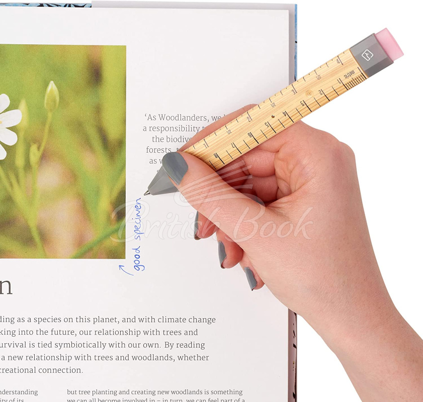 Закладка Pen Bookmark Ruler with Refills зображення 4