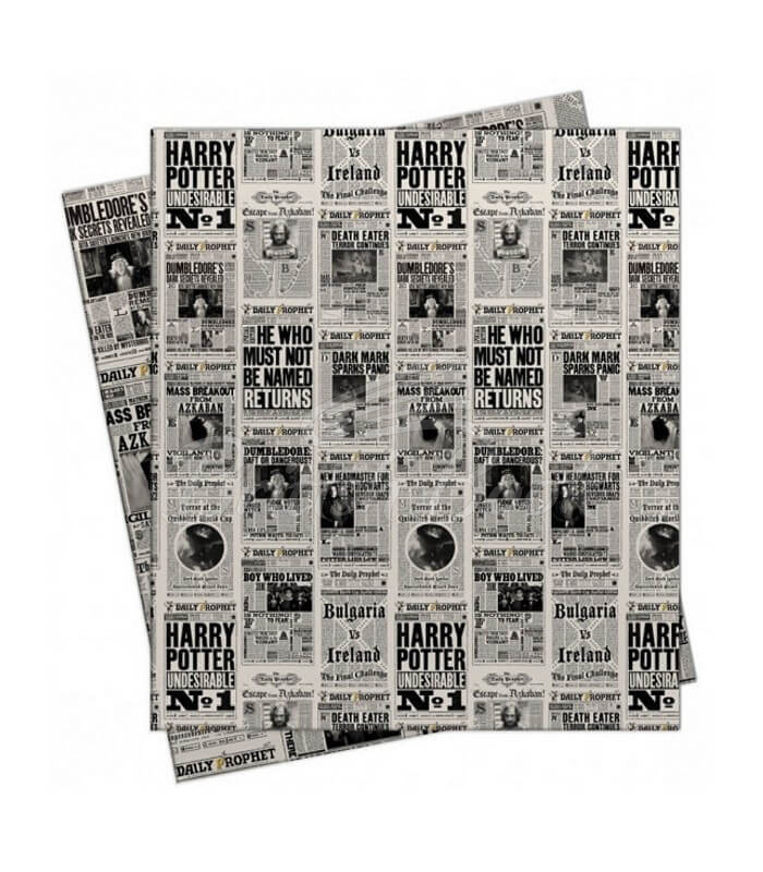 Пакувальний папір Harry Potter Gift Wrap: The Daily Prophet зображення 3
