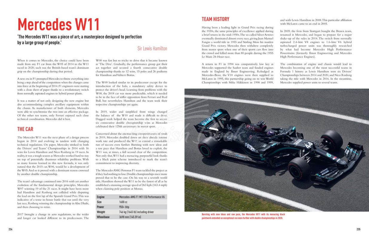 Книга Formula 1 Cars: The Greatest F1 Cars from 1950 to the Present Day зображення 4