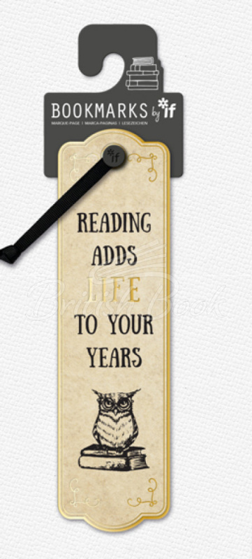 Закладка Literary Bookmarks: Life to Your Years зображення