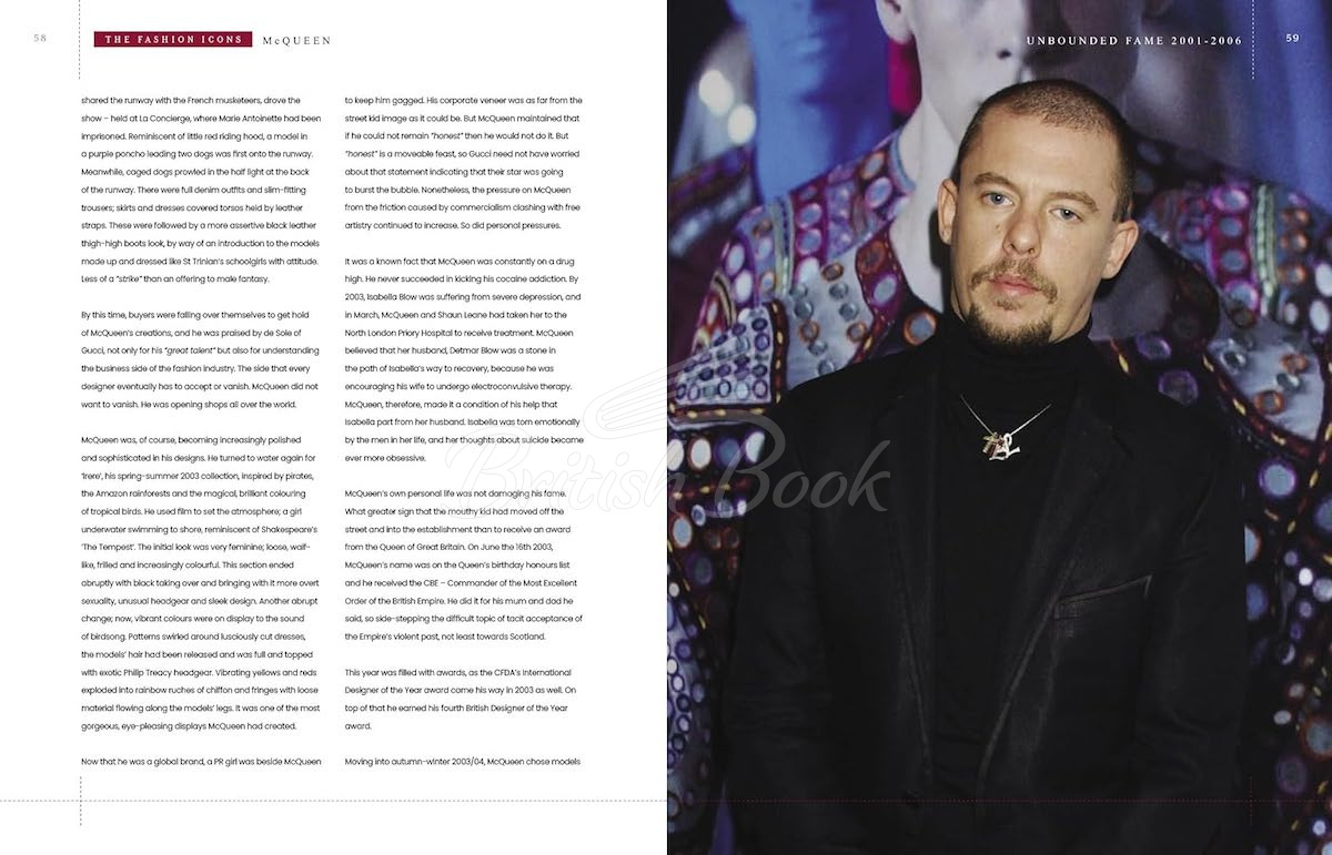 Книга The Fashion Icons: Alexander McQueen зображення 10
