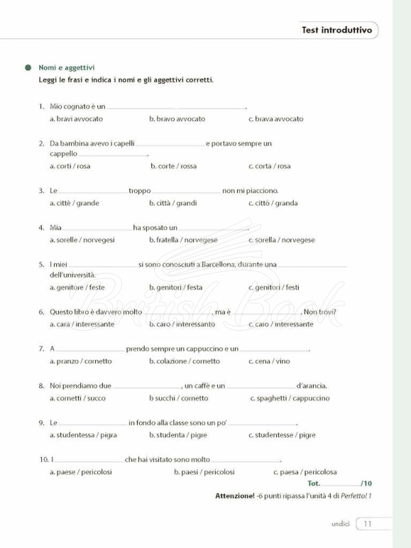 Підручник Perfetto! 2 Esercizi di grammatica italiana зображення 10
