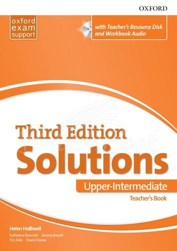 Книга для вчителя Solutions Third Edition Upper-Intermediate Teacher's Book with Teacher's Resource Disc and Workbook Audio зображення