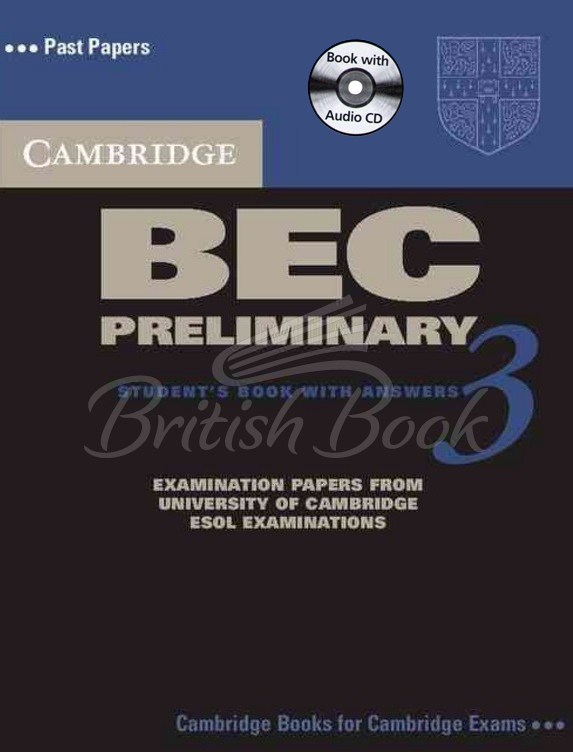 Підручник Cambridge BEC 3 Preliminary Student's Book with answers and Audio CD зображення