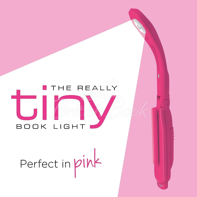 Фонарик для книг The Really Tiny Book Light Pink изображение 1