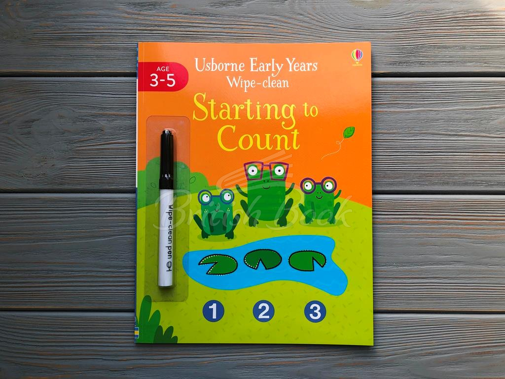 Книга Usborne Early Years Wipe-Clean: Starting to Count изображение 1