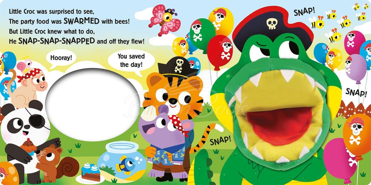 Книга Have You Ever Met a Snappy Croc? (Hand Puppet Pals) зображення 9