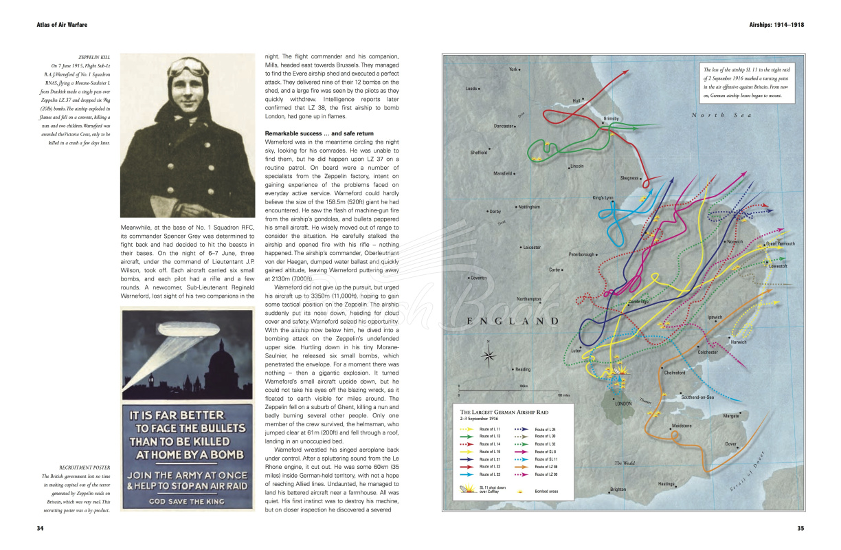 Книга Air Warfare Illustrated Atlas: From World War I to the Present Day изображение 3