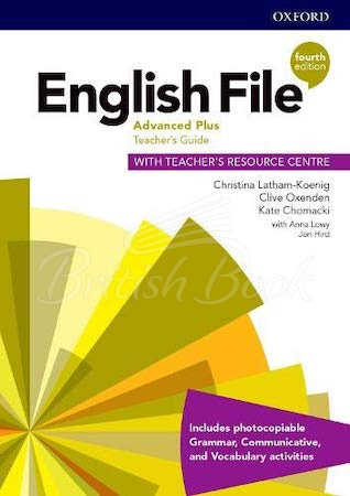 Книга для вчителя English File Fourth Edition Advanced Plus Teacher's Guide with Teacher's Resource Centre зображення