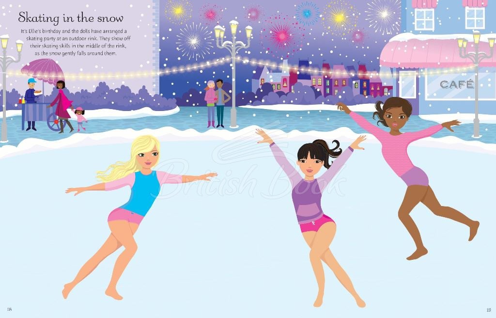 Книга Sticker Dolly Dressing: Ice Skaters зображення 3