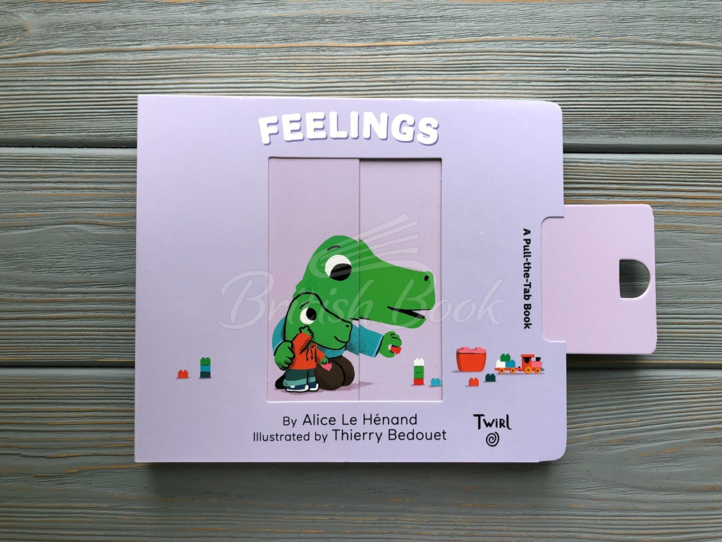 Книга Feelings (A Pull-the-Tab Book) зображення 2