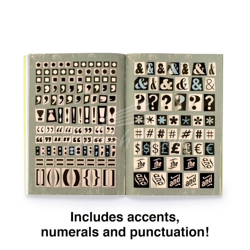 Стикербук The Ransom Note Sticker Book изображение 2