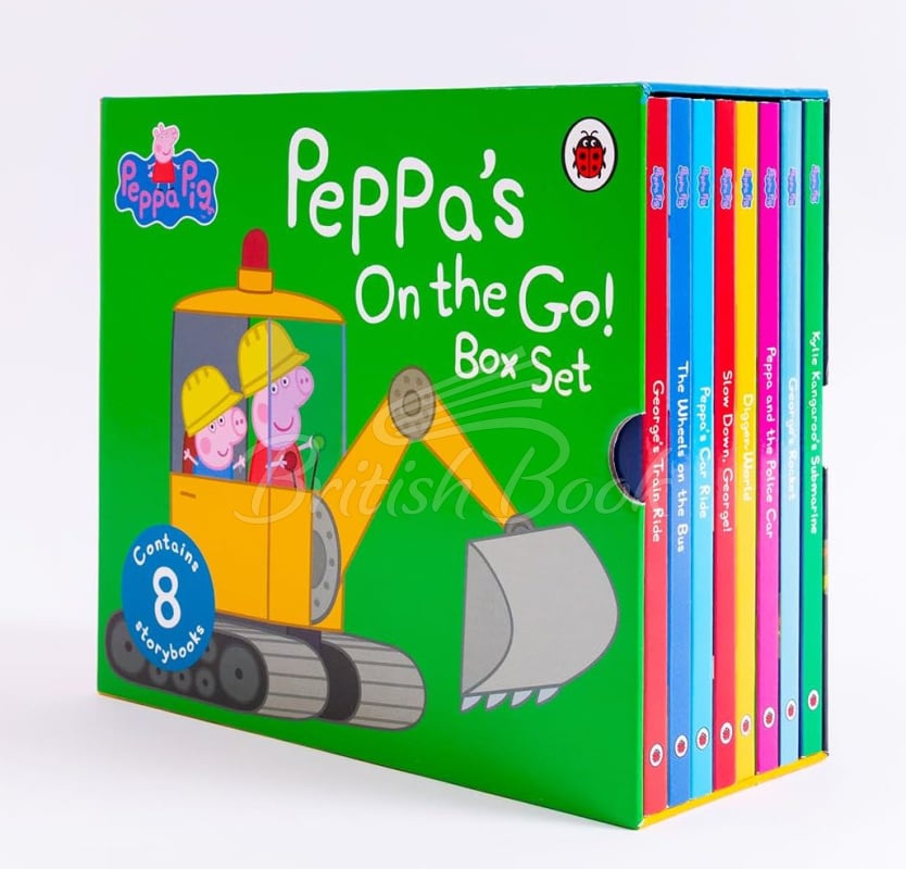 Набір книжок Peppa Pig: Peppa's on the Go! Box Set зображення