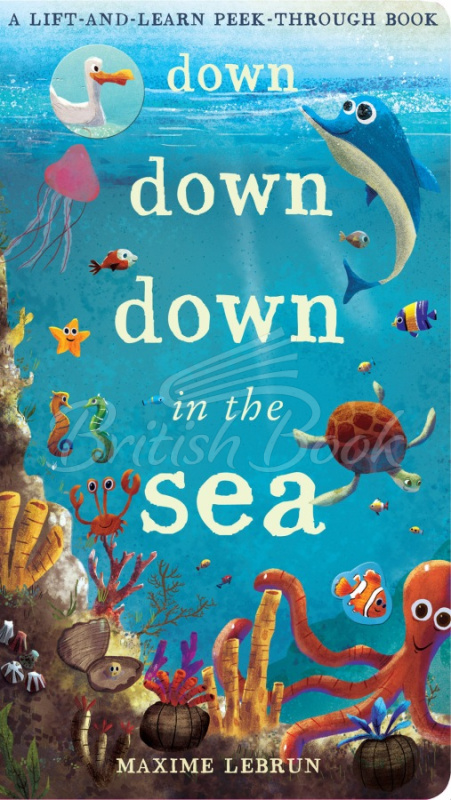 Книга A Lift-and-Learn Peek-through Book: Down Down Down in the Sea зображення