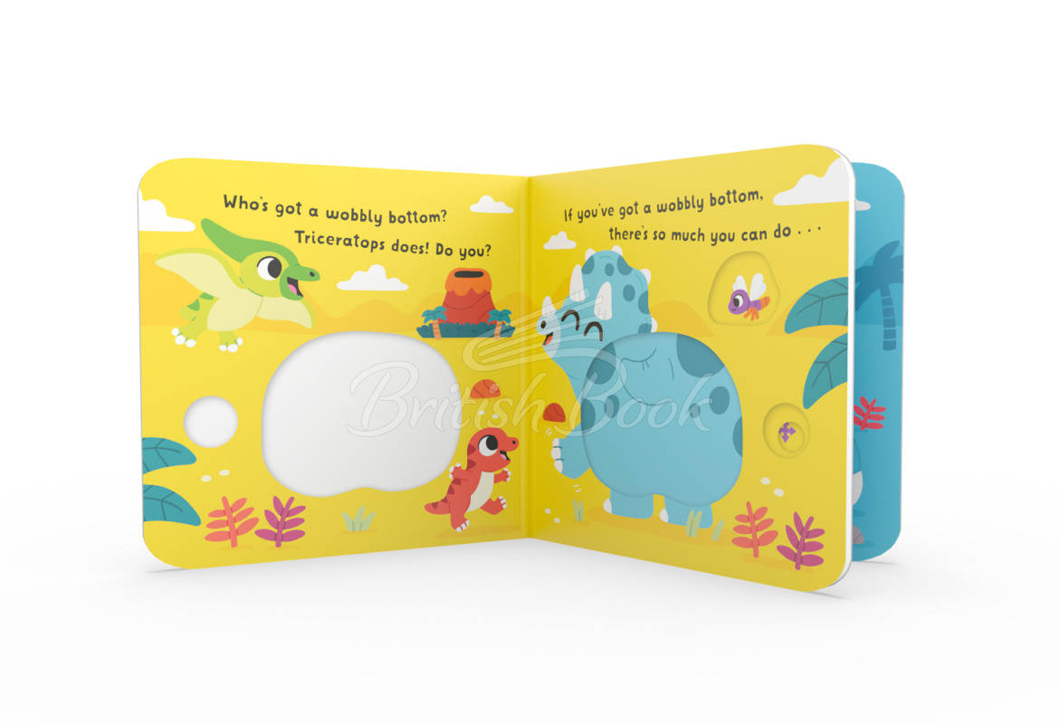 Книга Dinosaur's Wobbly Bottom зображення 2