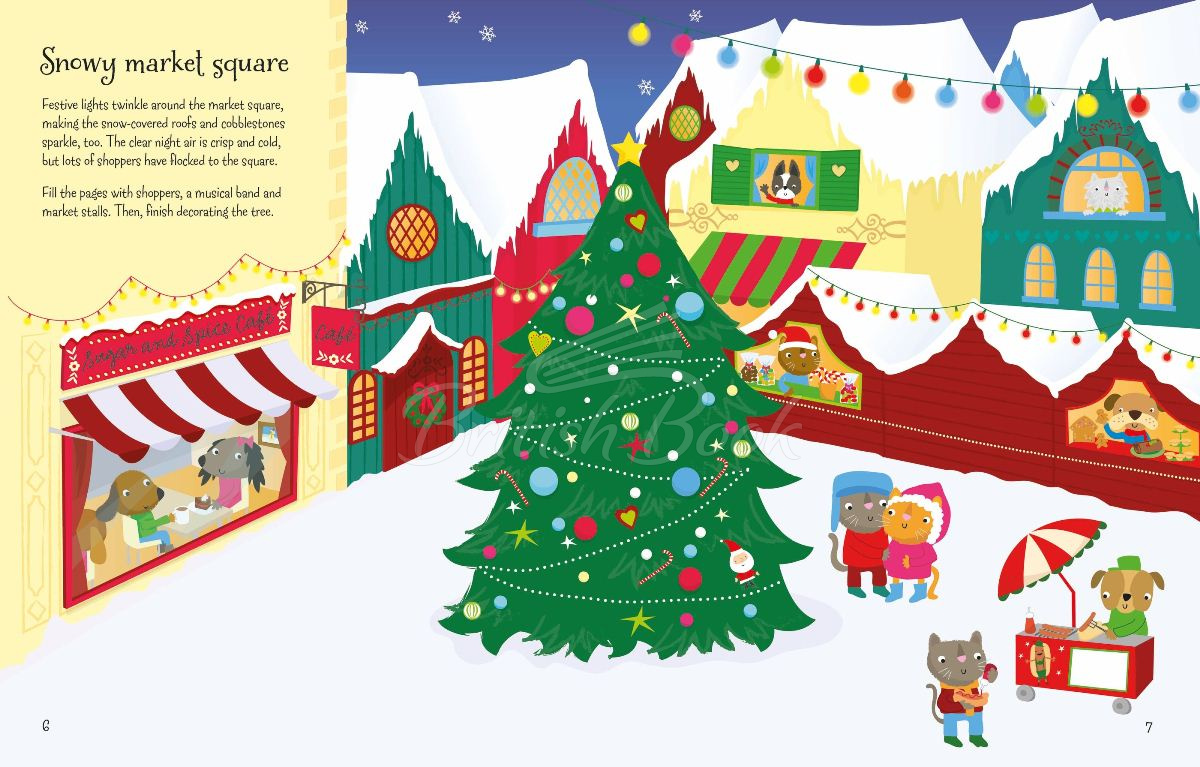 Книга Winter Wonderland Sticker Book зображення 1