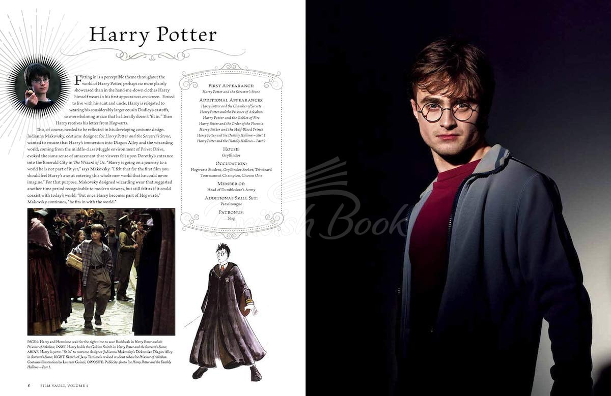 Книга Harry Potter: The Film Vault Volume 4: Hogwarts Students зображення 3