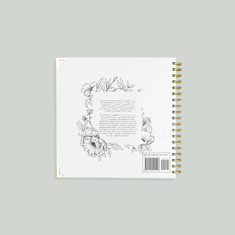 Книга How To Draw Modern Florals изображение 5