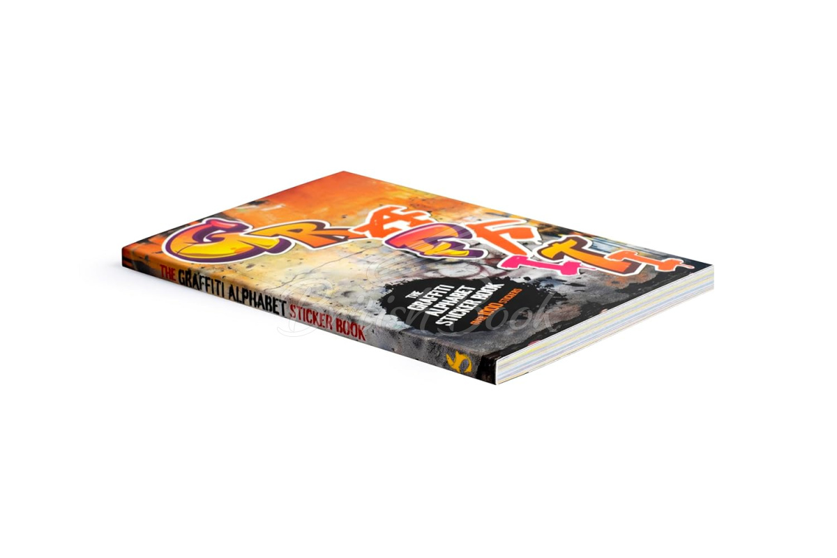 Книга The Graffiti Alphabet Sticker Book изображение 1