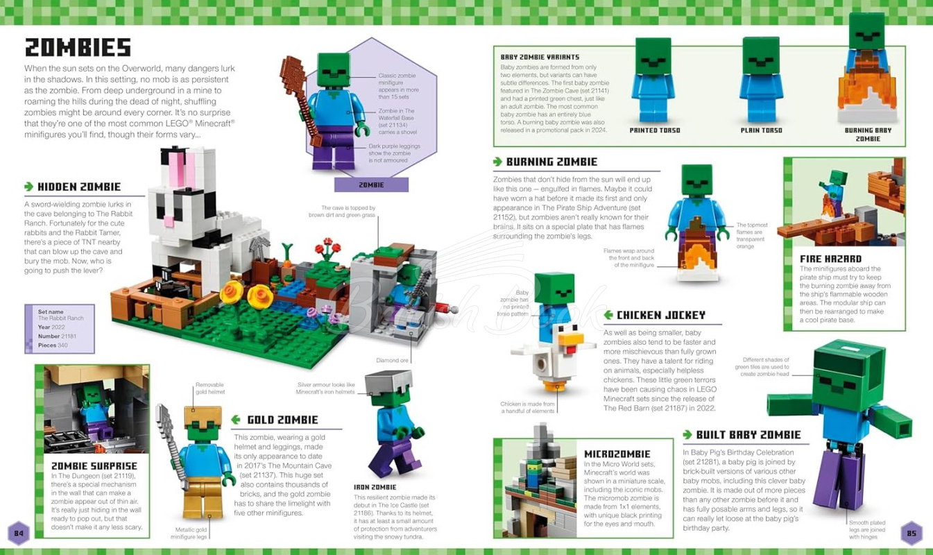 Книга LEGO Minecraft Visual Dictionary изображение 4