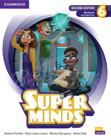 Рабочая тетрадь Super Minds Second Edition 6 Workbook with Digital Pack изображение