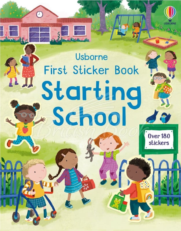 Книга First Sticker Book: Starting School изображение