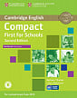 Compact First for Schools Second Edition Workbook with answers and Downloadable Audio