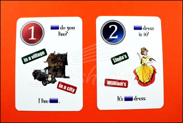 Карточки Fun Card English: Who, When, Where... изображение 8