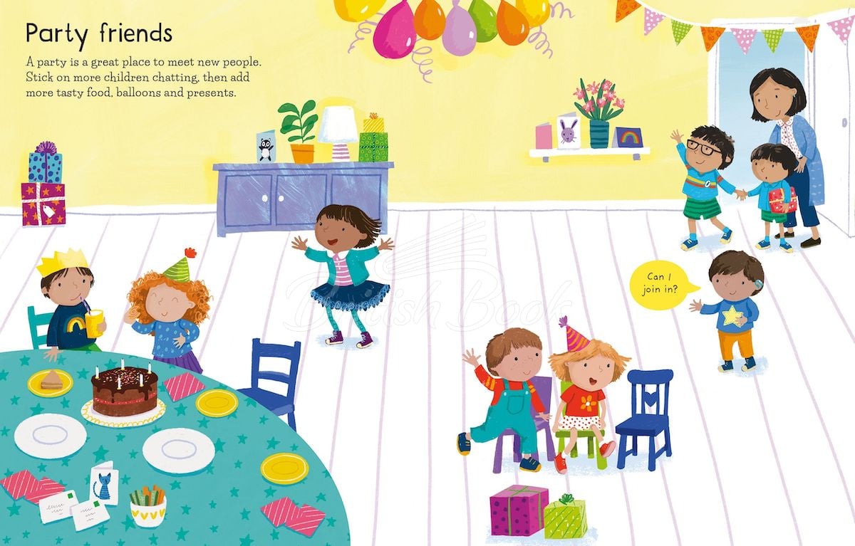 Книга First Sticker Book: First Experiences зображення 2