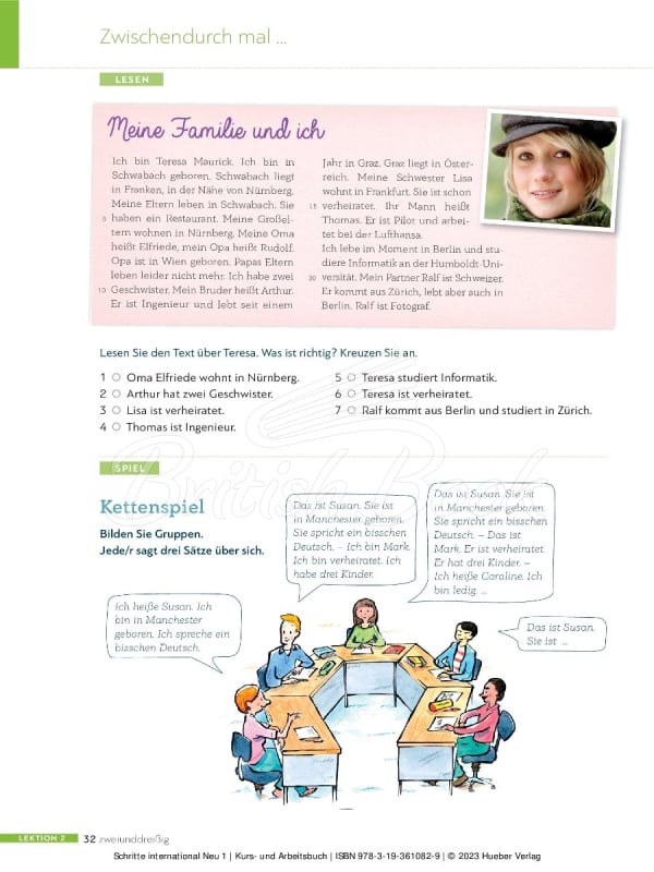 Учебник и рабочая тетрадь Schritte international Neu 1 Kurs- und Arbeitsbuch mit Audios online изображение 11