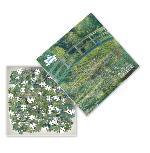 Пазл The National Gallery Monet: The Water-Lily Pond 1000 Pieсe Jigsaw Puzzle изображение 1