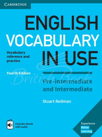 Книга English Vocabulary in Use Fourth Edition Pre-Intermediate and Intermediate with eBook and answer key зображення