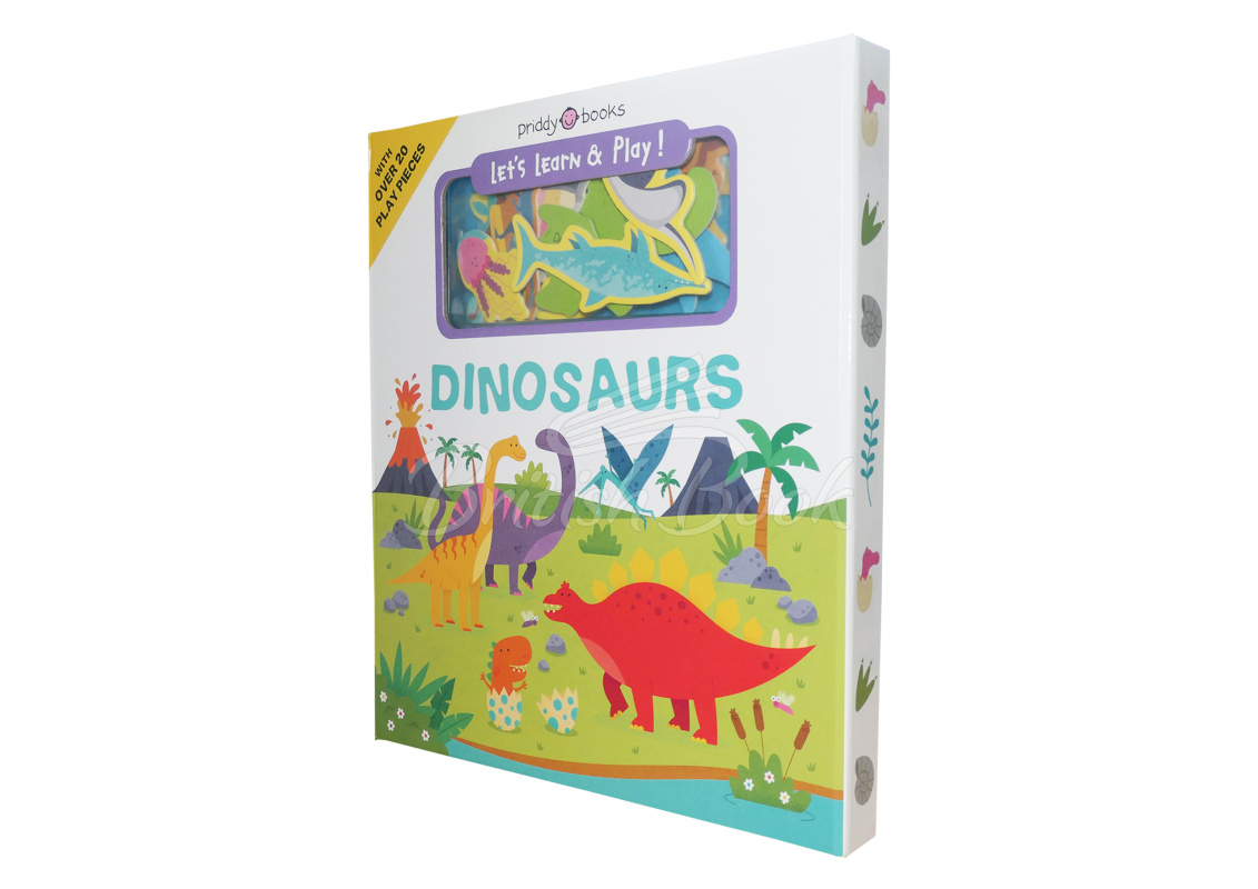Книга Let's Learn & Play! Dinosaurs зображення 1