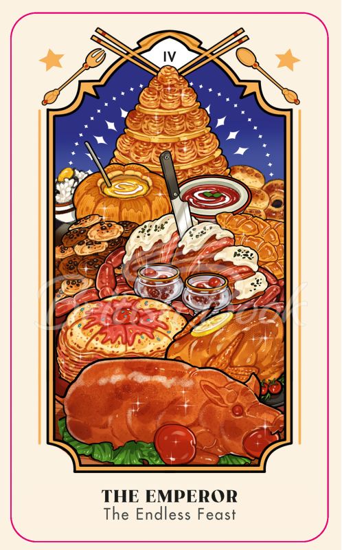 Карти таро Anime Food Tarot зображення 3