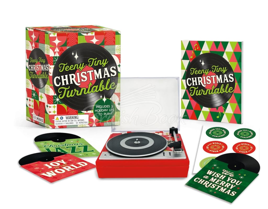 Міні-модель Teeny-Tiny Christmas Turntable зображення 1