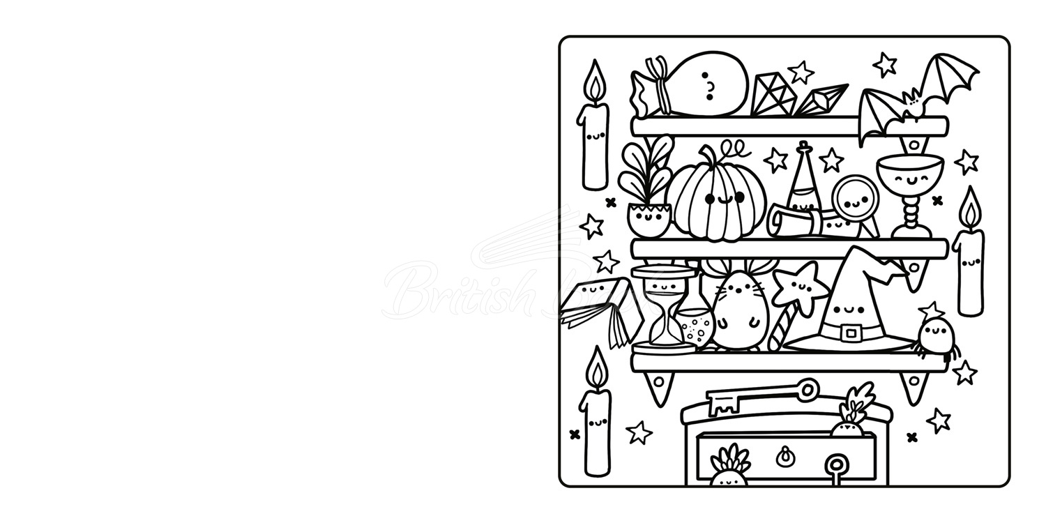 Книга Cosy Cute Ever After Colouring Book зображення 2