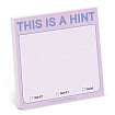 This Is a Hint Sticky Note (Pastel Version)