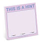 This Is a Hint Sticky Note (Pastel Version)