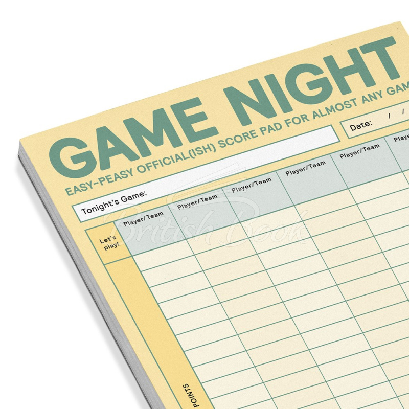 Бумага для заметок Game Night Pad (Pastel Version) изображение 1