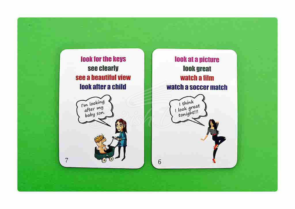 Картки Fun Card English: Collocations Part 1 зображення 5