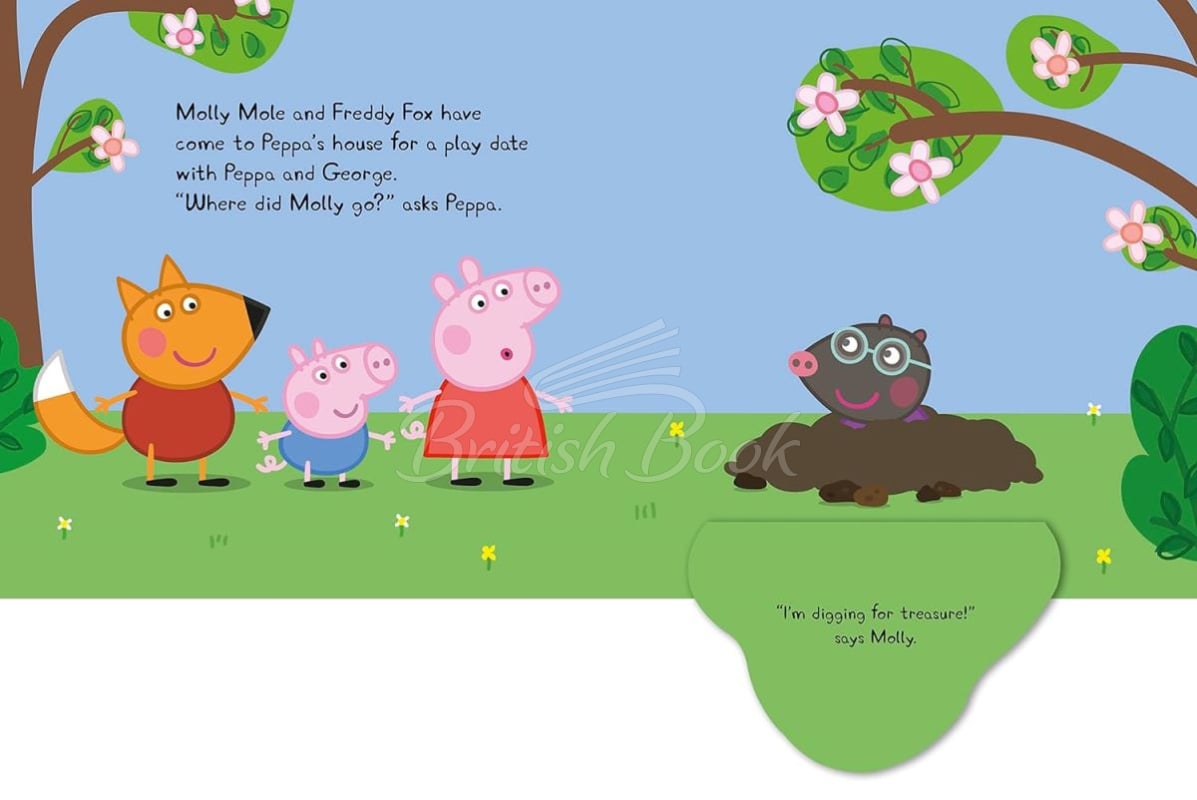 Книга Peppa Pig: Peppa's Buried Treasure (A Lift-the-Flap Book) зображення 2