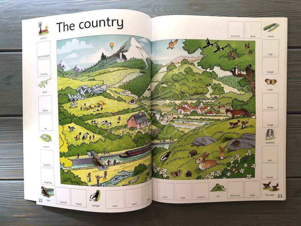 Книга First Thousand Words in English Sticker Book зображення 7
