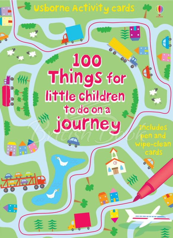 Карточки с маркером 100 Things for Little Children to Do on a Journey Cards изображение