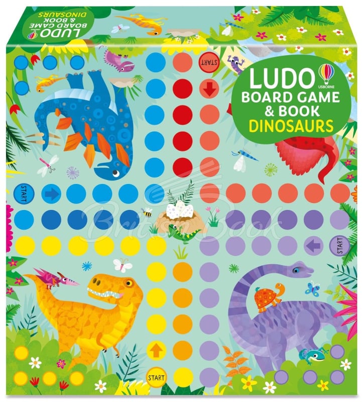 Настільна гра Ludo Board Game Dinosaurs зображення