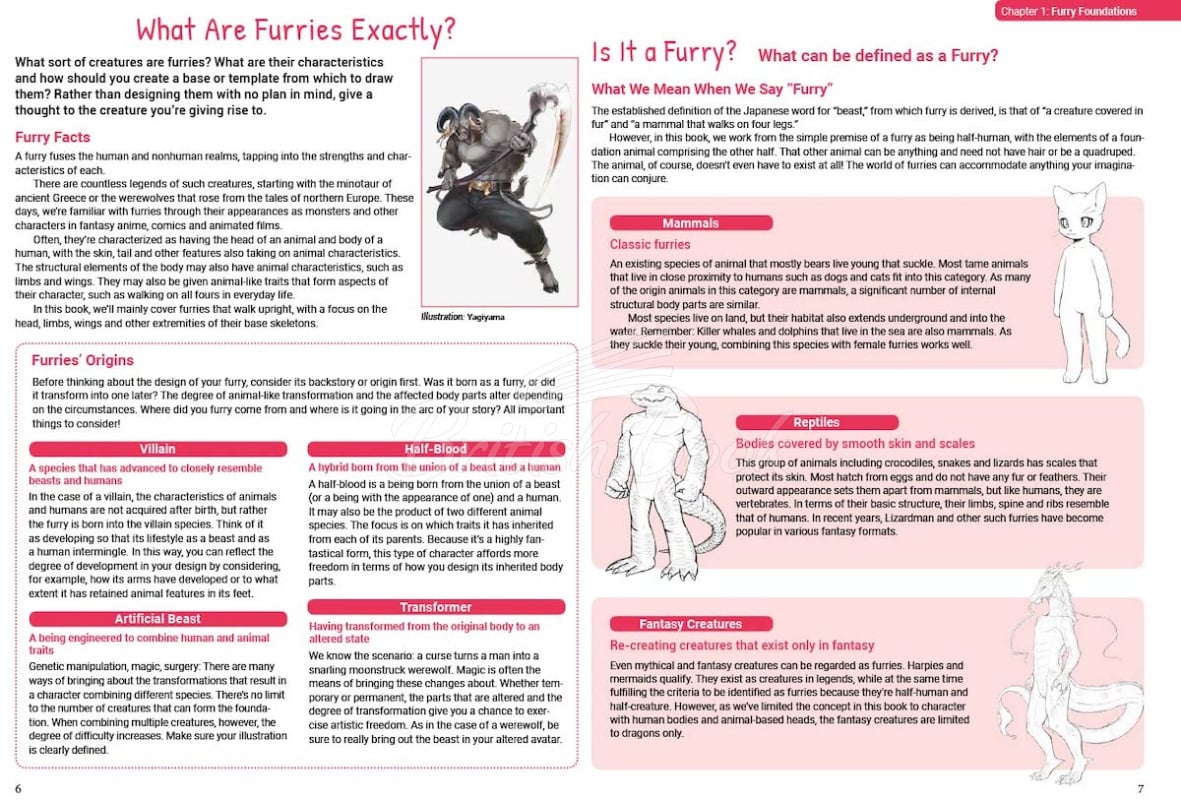 Книга How to Draw Manga Furries изображение 2